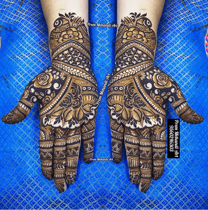 Stunning China Henna Design