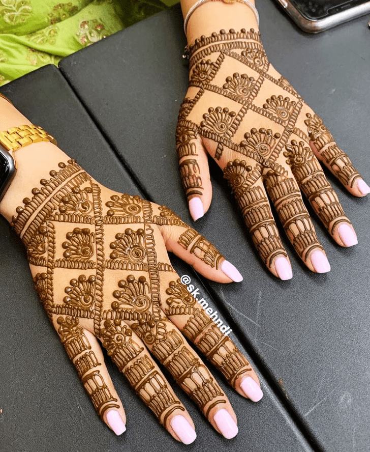 Arm Chittagong Henna Design