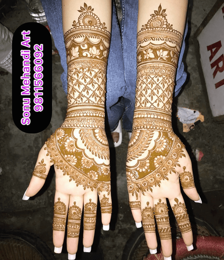 Fascinating Chittagong Henna Design