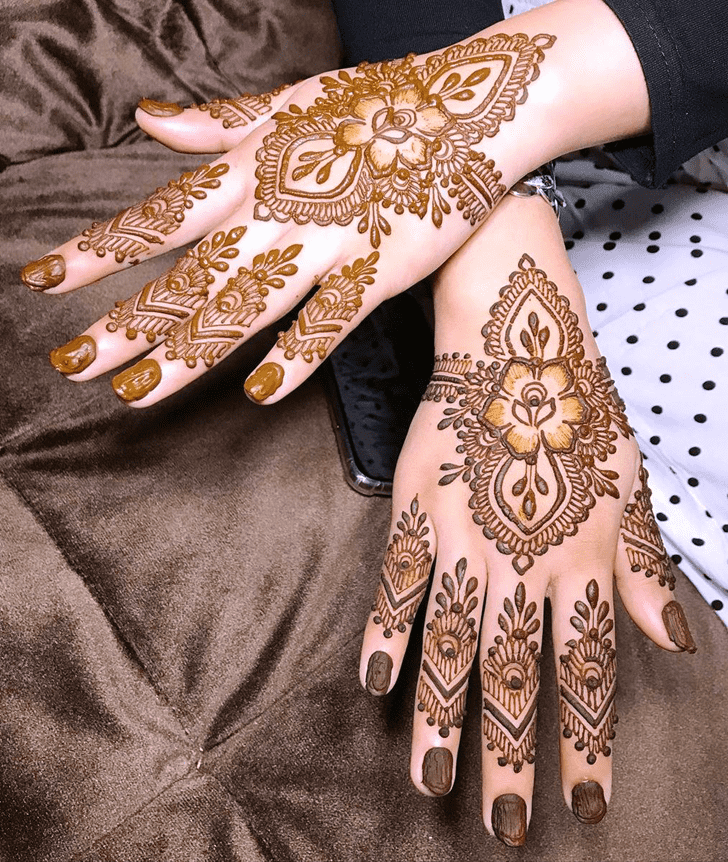 Marvelous Chittagong Henna Design