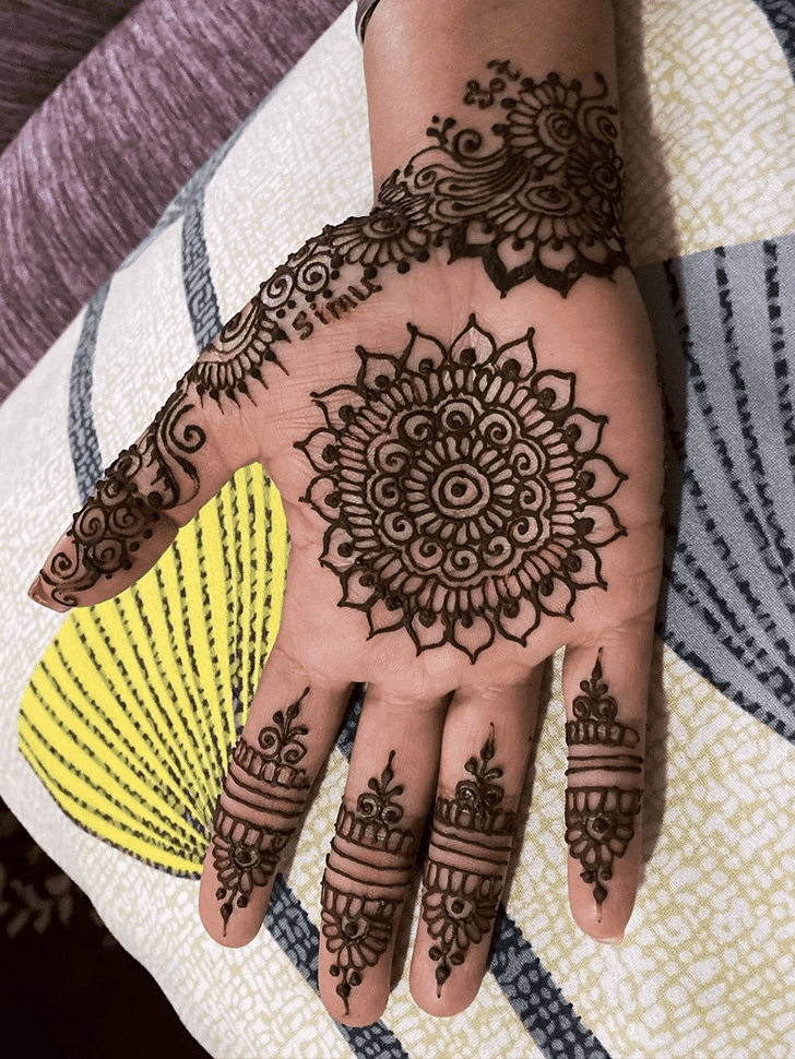 Radiant Chittagong Henna Design