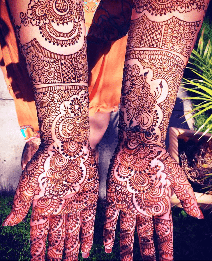 Beauteous Coimbatore Henna Design