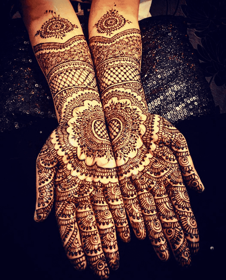 Charming Coimbatore Henna Design