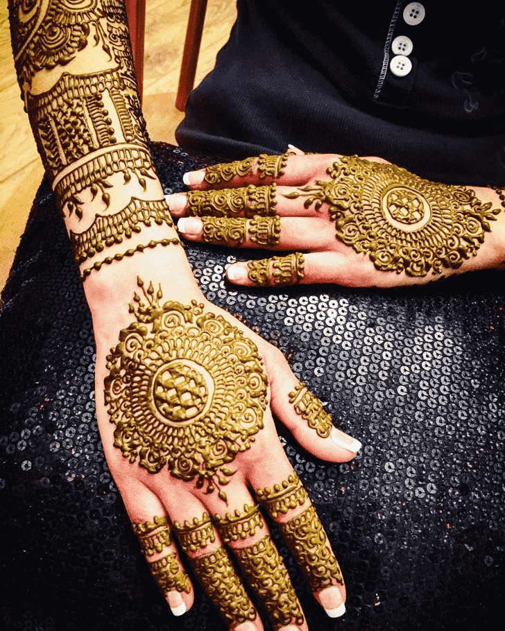 Classy Coimbatore Henna Design