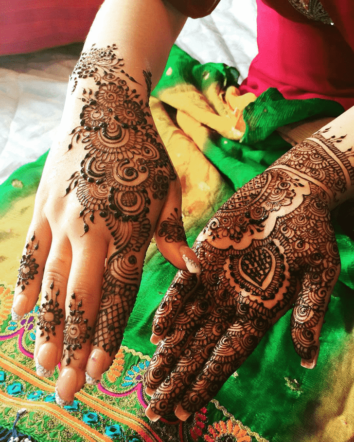 Arm Coimbatore Henna Design