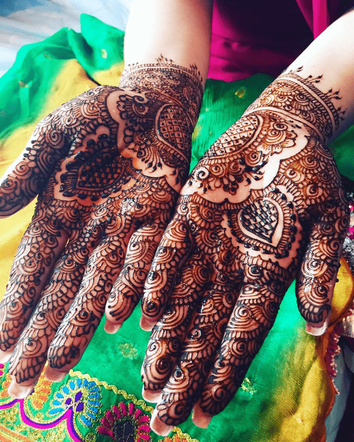 Dazzling Coimbatore Henna Design