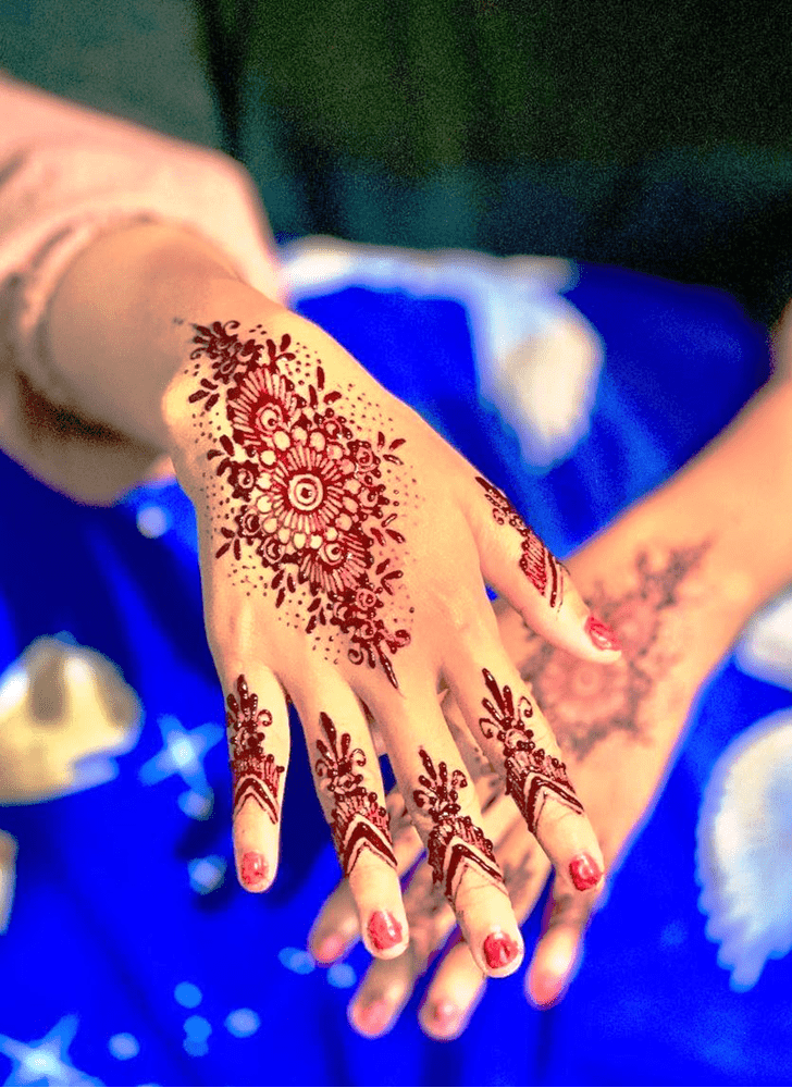 Pleasing Colorado Henna Design