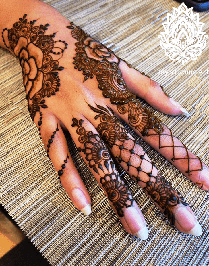 Radiant Colorado Henna Design