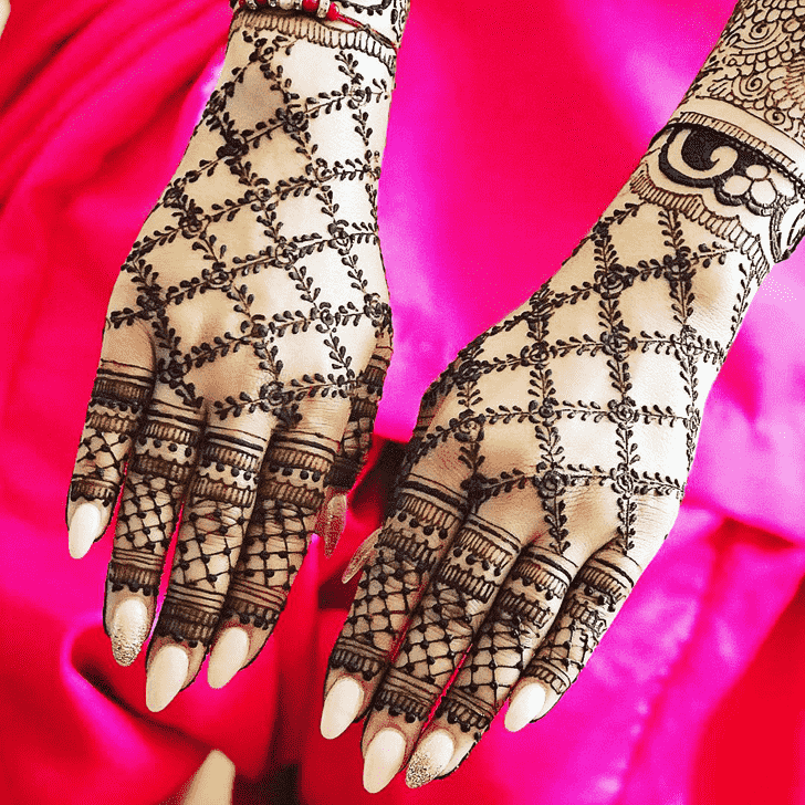 Elegant Copenhagen Henna Design