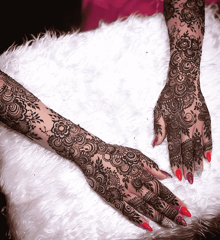 Exquisite Copenhagen Henna Design