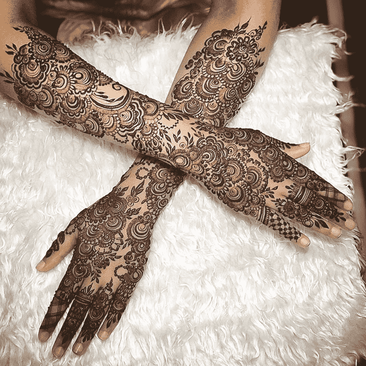 Refined Copenhagen Henna Design