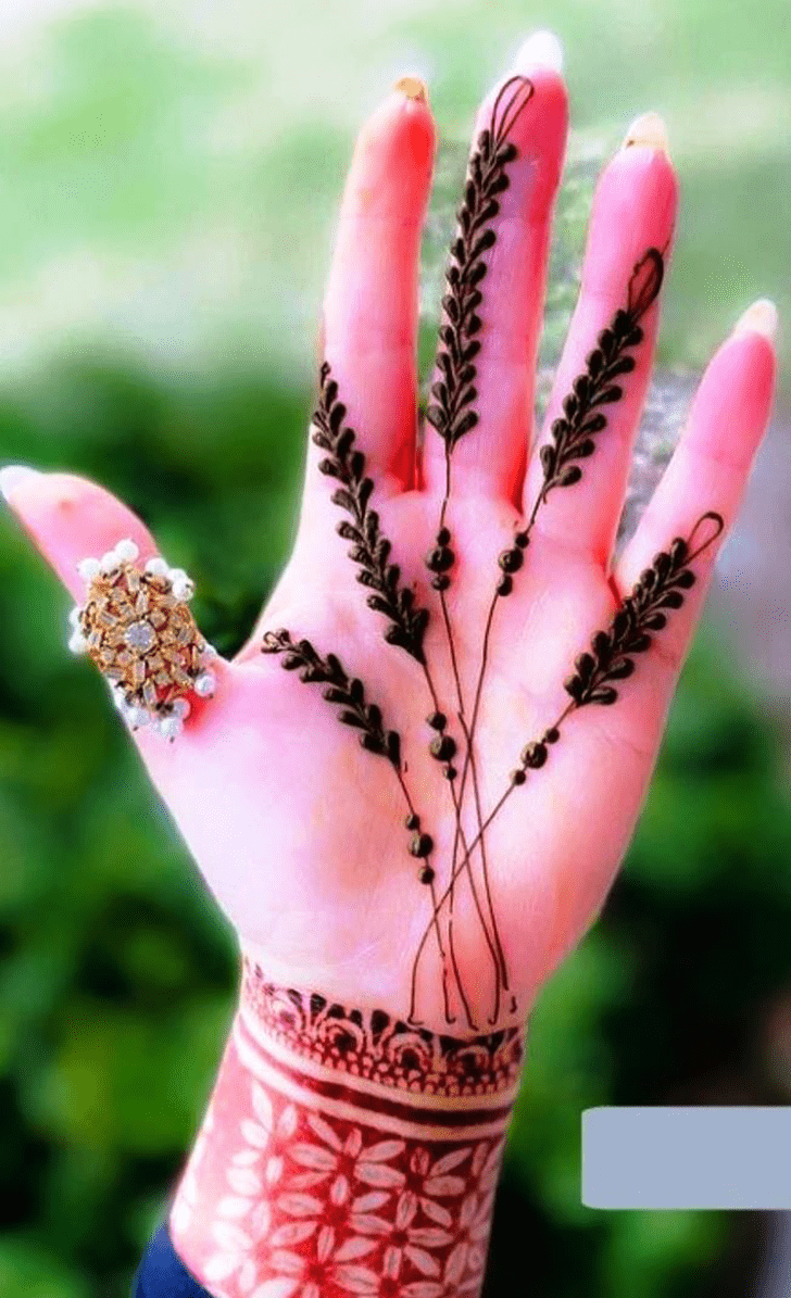 Delightful Creative Henna Design