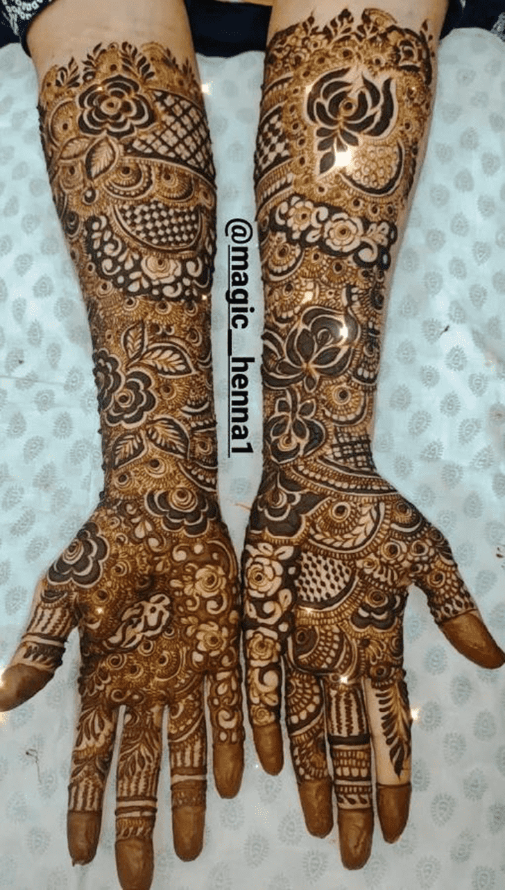 Excellent Creative Henna Design