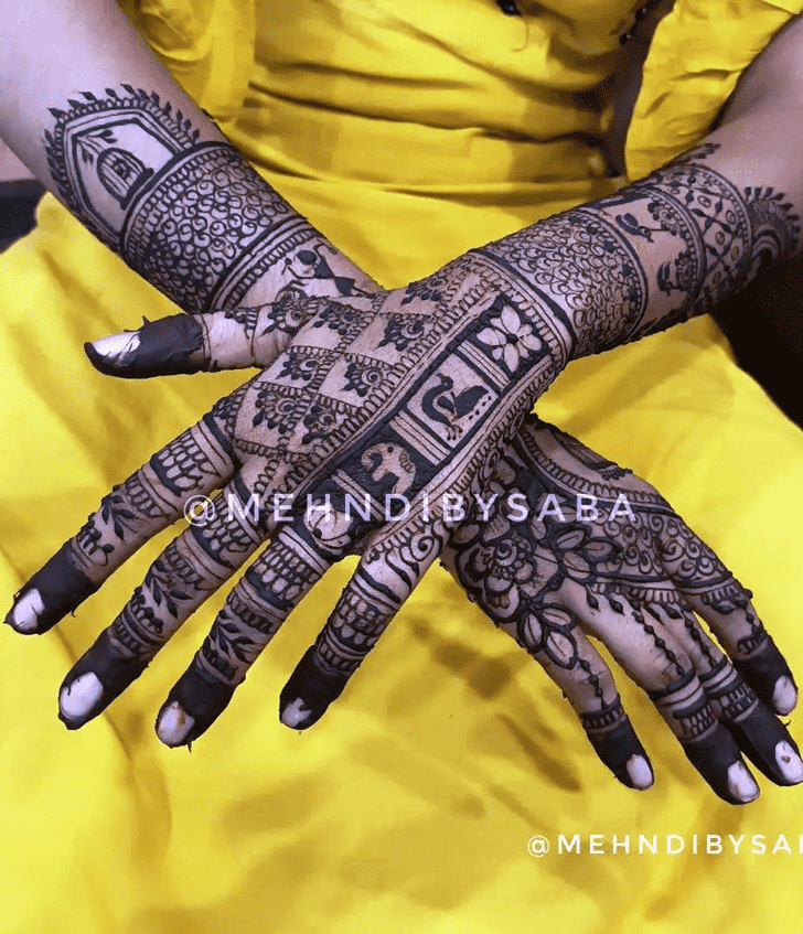 Inviting Creative Henna Design