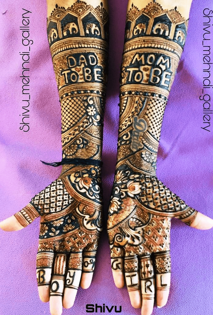 Ravishing Creative Henna Design