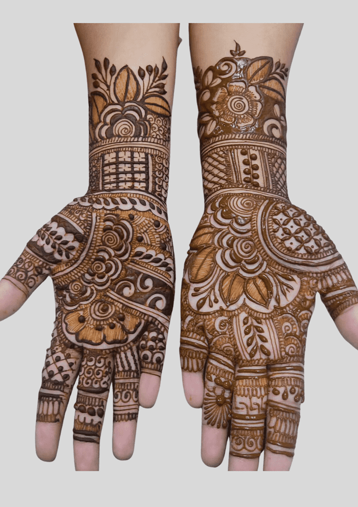 Dazzling Cuba Henna Design