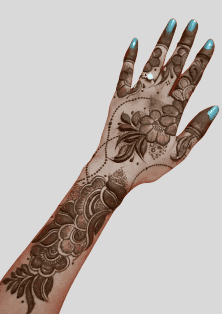 Excellent Cuba Henna Design