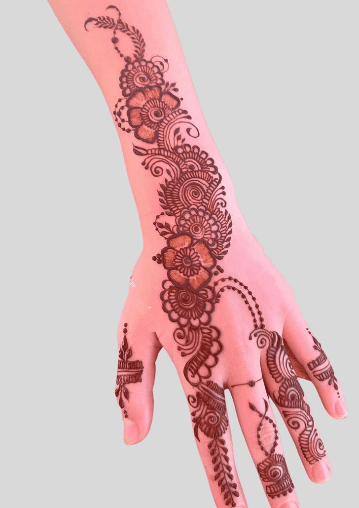 Magnetic Cuba Henna Design