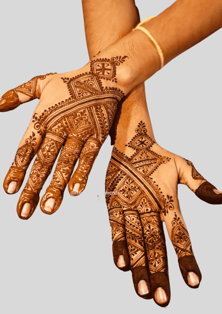 Marvelous Cuba Henna Design