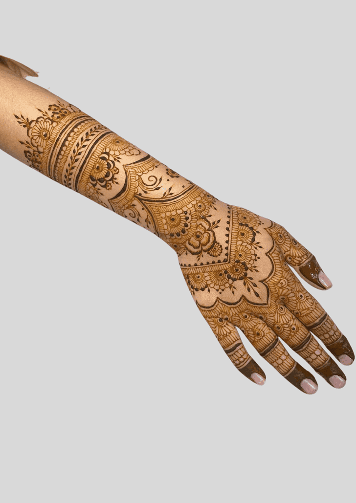 Resplendent Cuba Henna Design