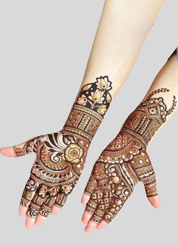 Adorable Cultural Henna Design