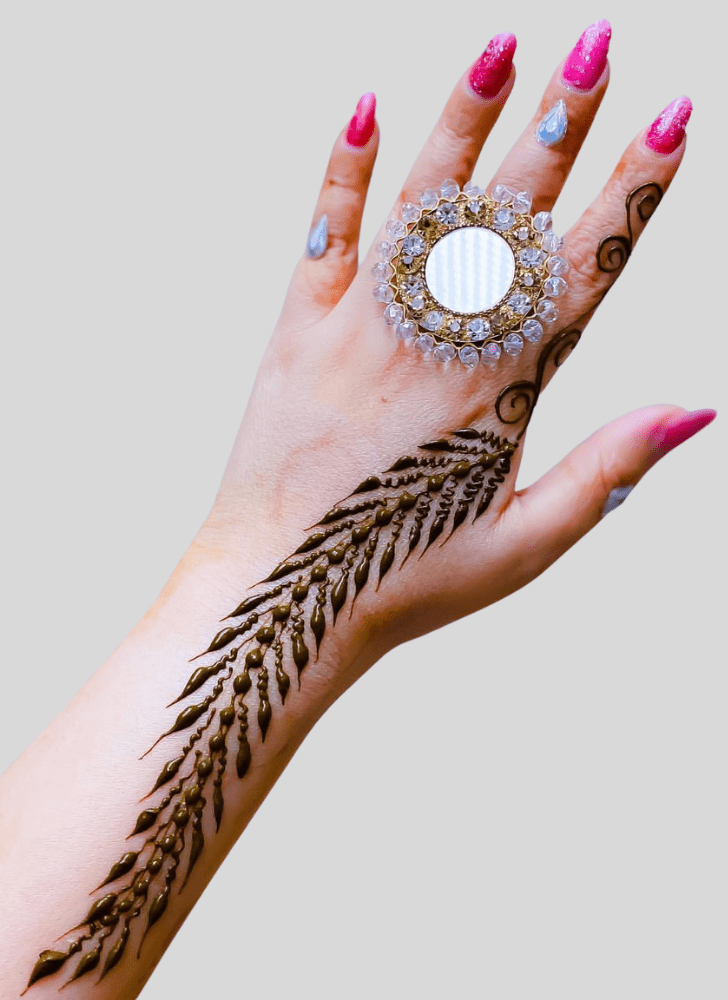 Captivating Cultural Henna Design