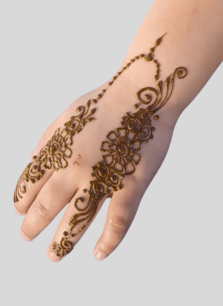 Dazzling Cultural Henna Design