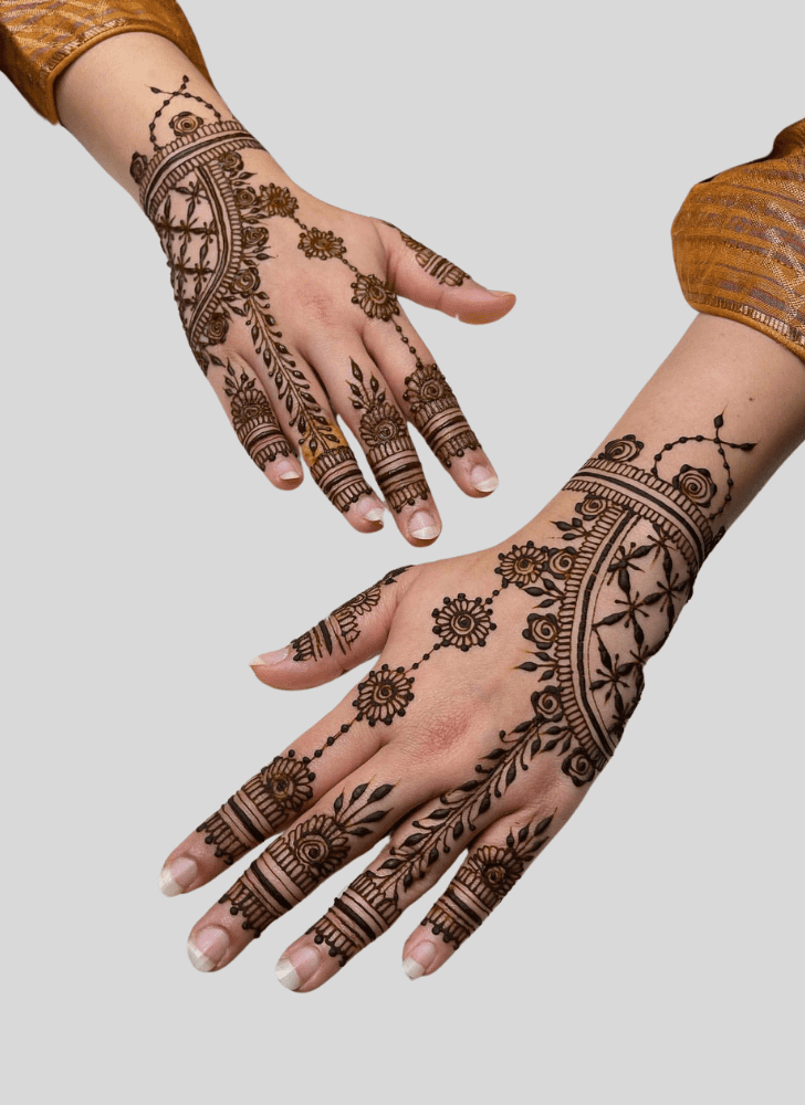 Fetching Cultural Henna Design