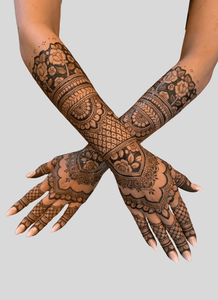 Lovely Cultural Mehndi Design