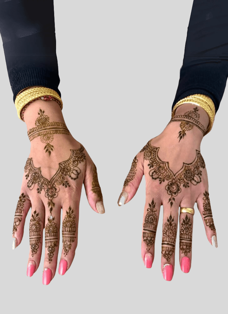 Resplendent Cultural Henna Design