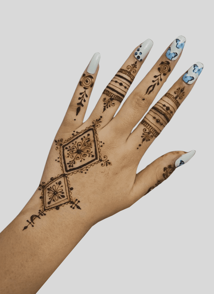 Adorable Cute Henna design