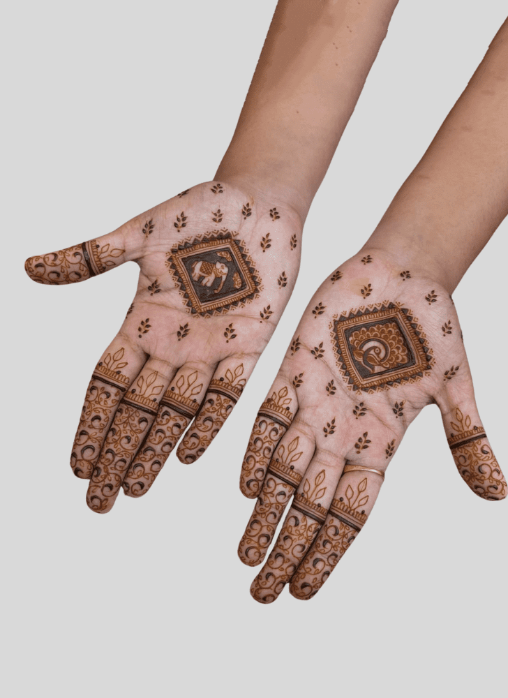 Appealing Cute Henna design