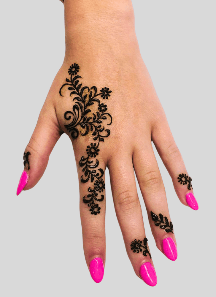 Beauteous Cute Henna design