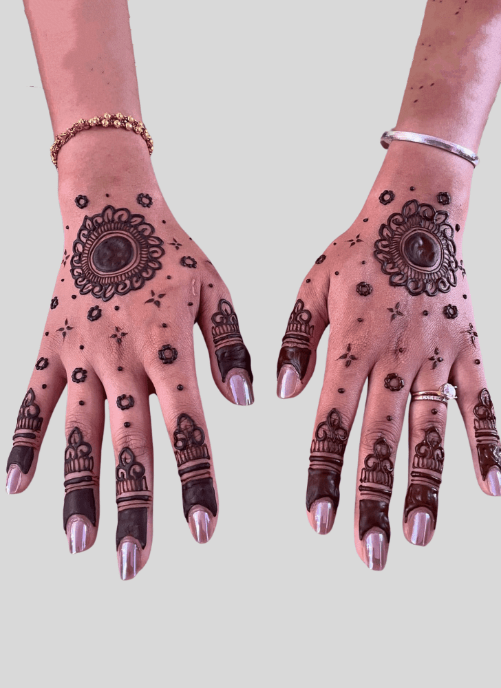 Captivating Cute Henna design