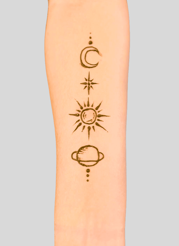 Classy Cute Henna design