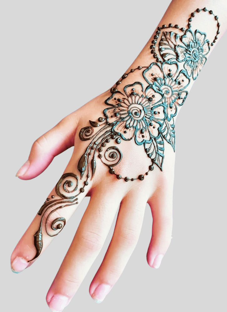 Comely Cute Henna design