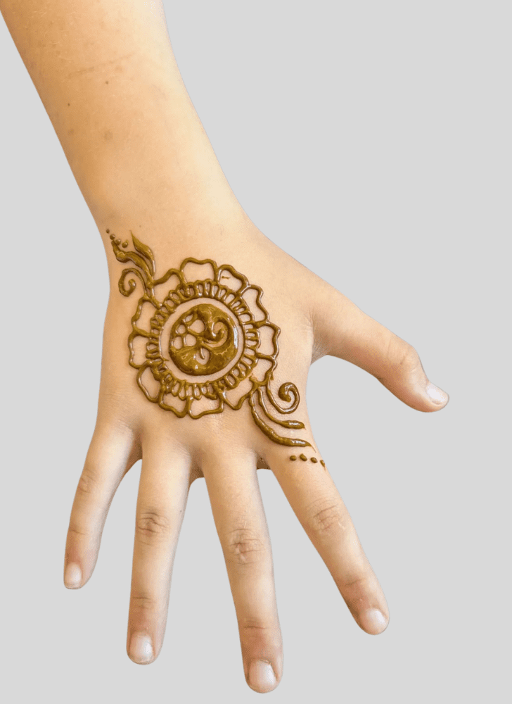 Fascinating Cute Henna design