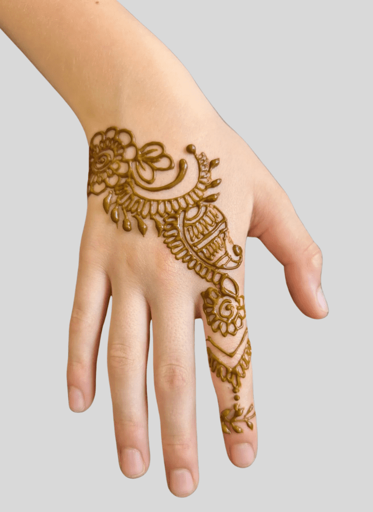 Fetching Cute Henna design