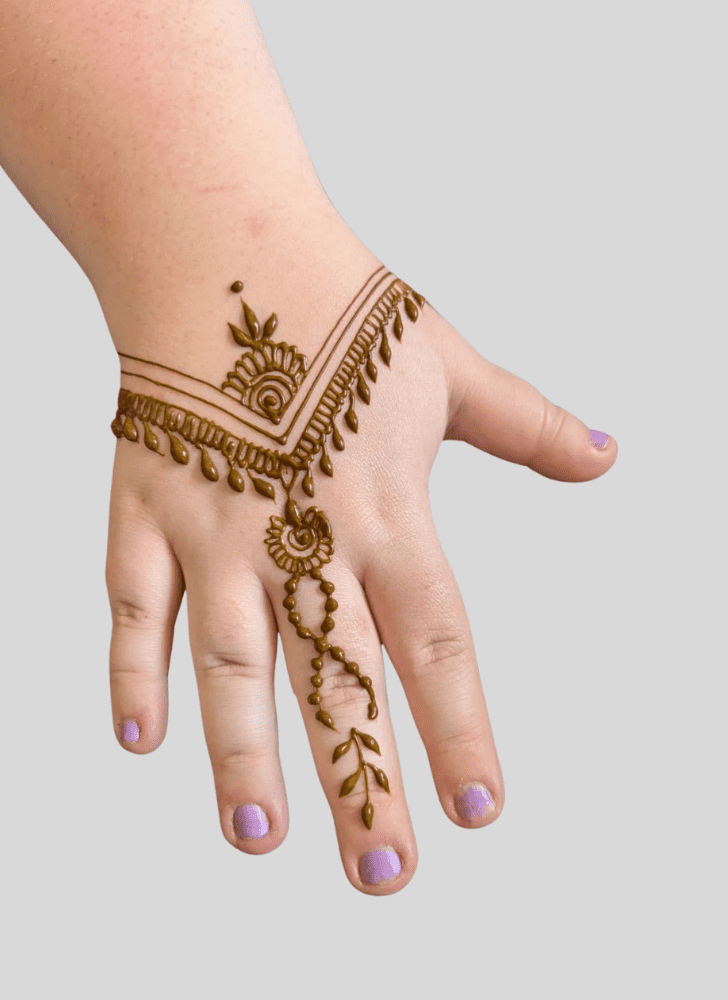 Gorgeous Cute Henna design