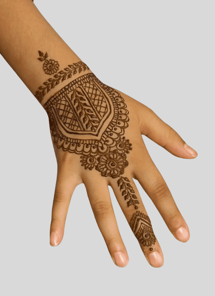 Graceful Cute Henna design