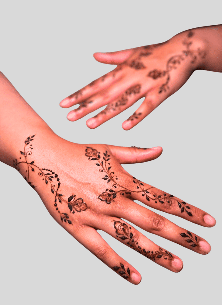 Nice Cute Henna design