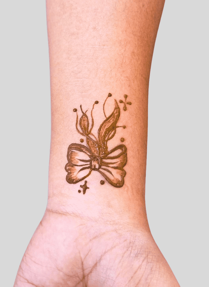 Pleasing Cute Henna design