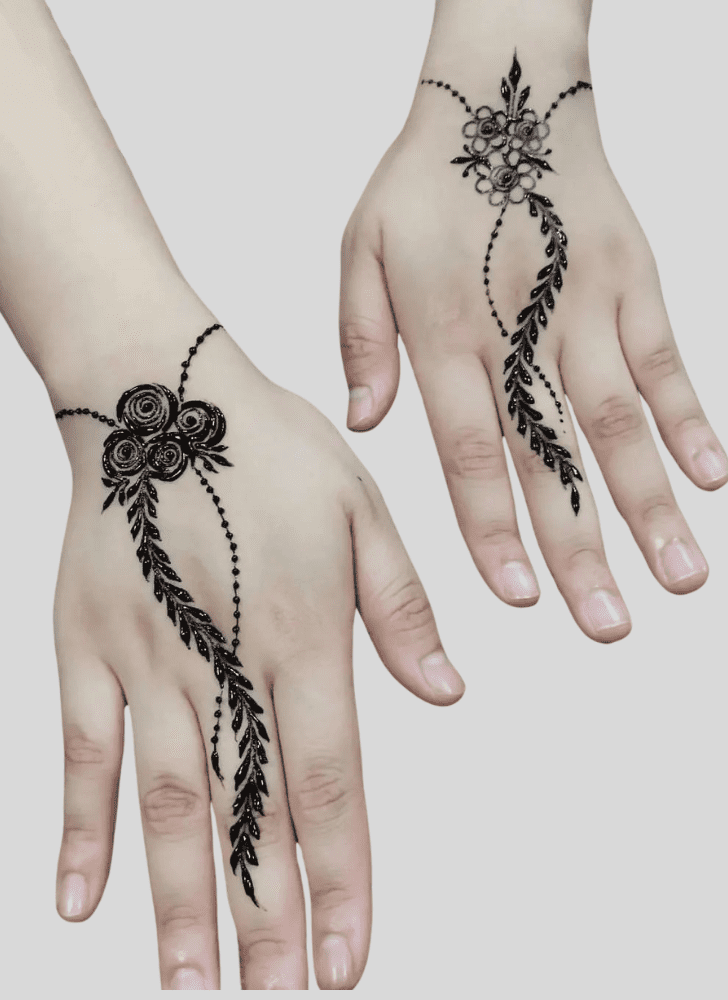 Stunning Cute Henna design