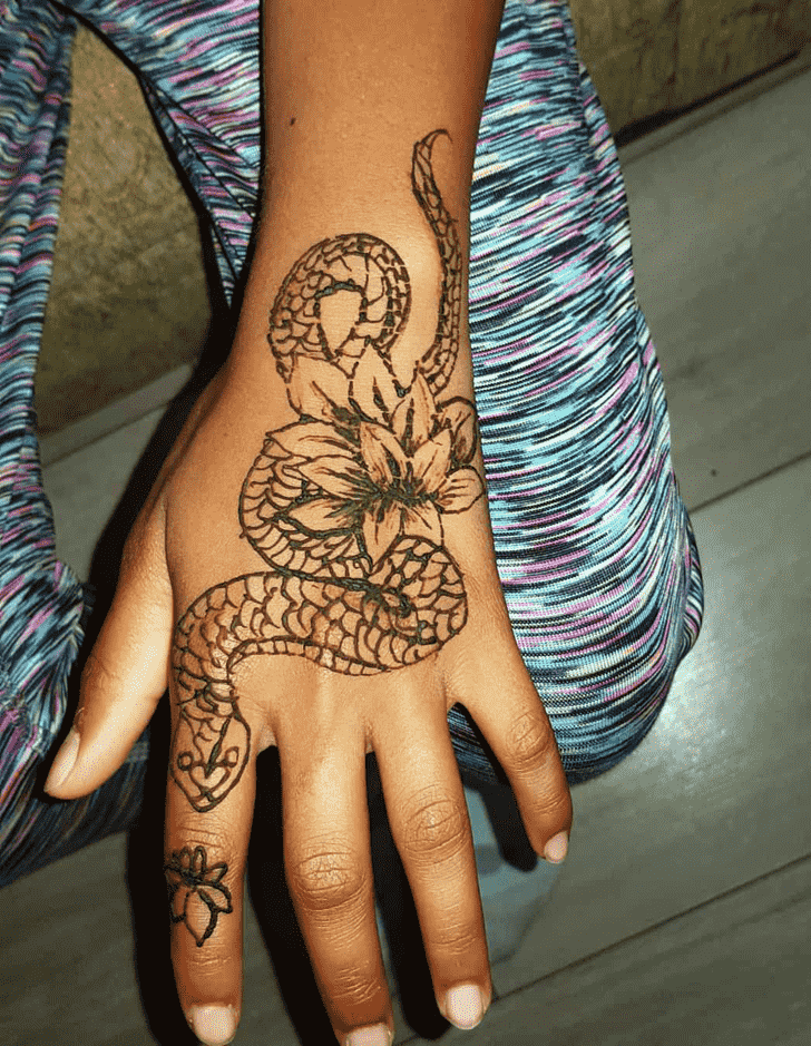 Fair Cute Henna design