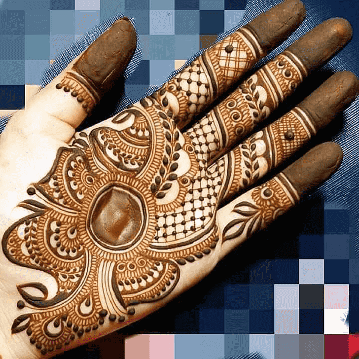 Splendid Dainty Henna Design