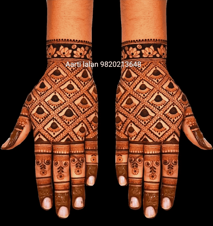 Exquisite Dalhousie Henna Design