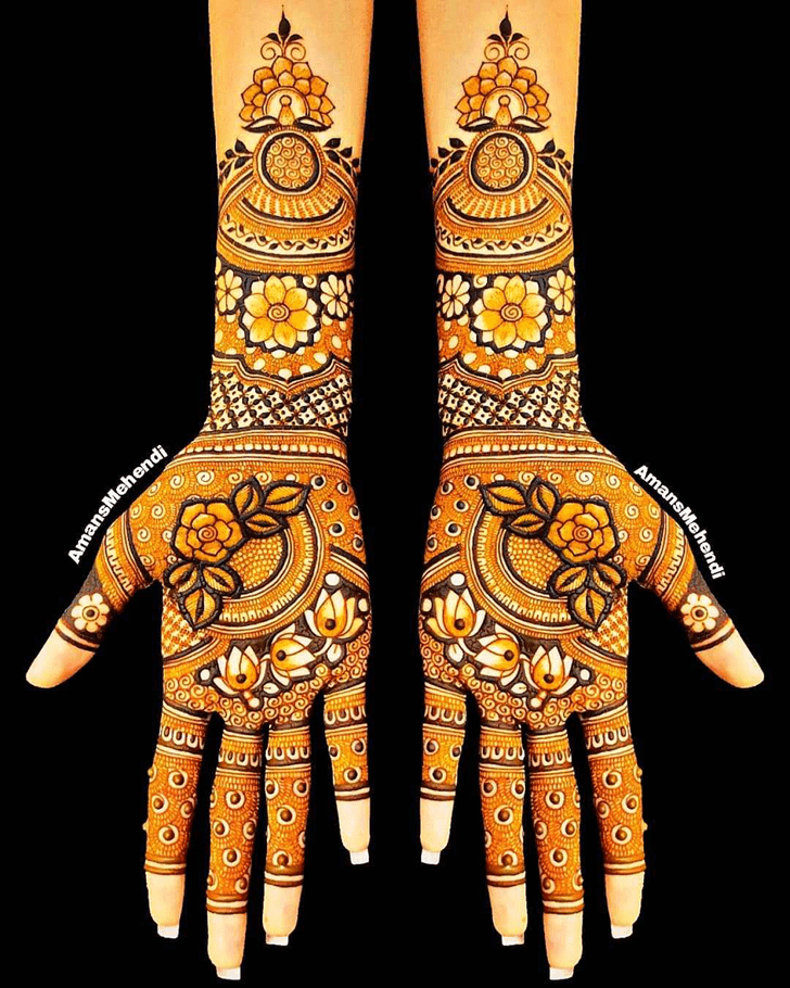 Good Looking Dalhousie Henna Design