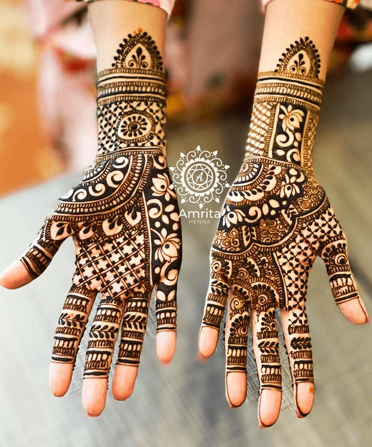 Awesome Dalhousie Henna Design