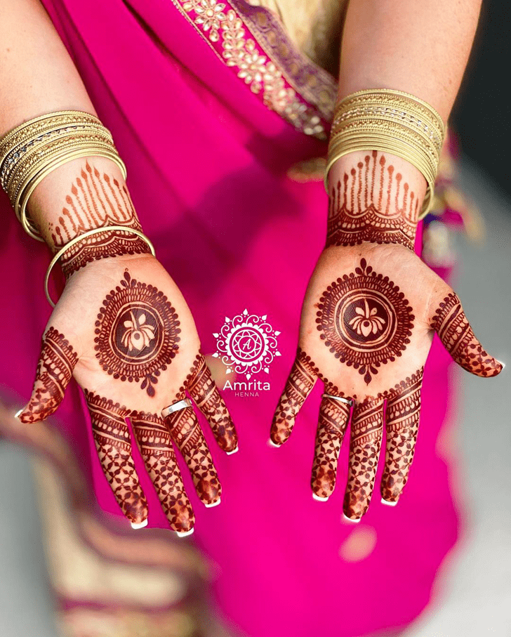 Ideal Dalhousie Henna Design