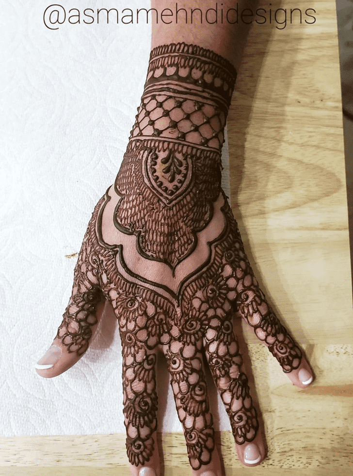 Magnificent Dalhousie Henna Design